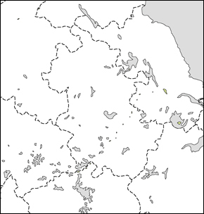 安徽省白地図の小さい画像