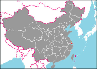 上海市の位置