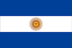 アルゼンチンの国旗 意味やイラストのフリー素材など 世界の国旗 世界の国旗