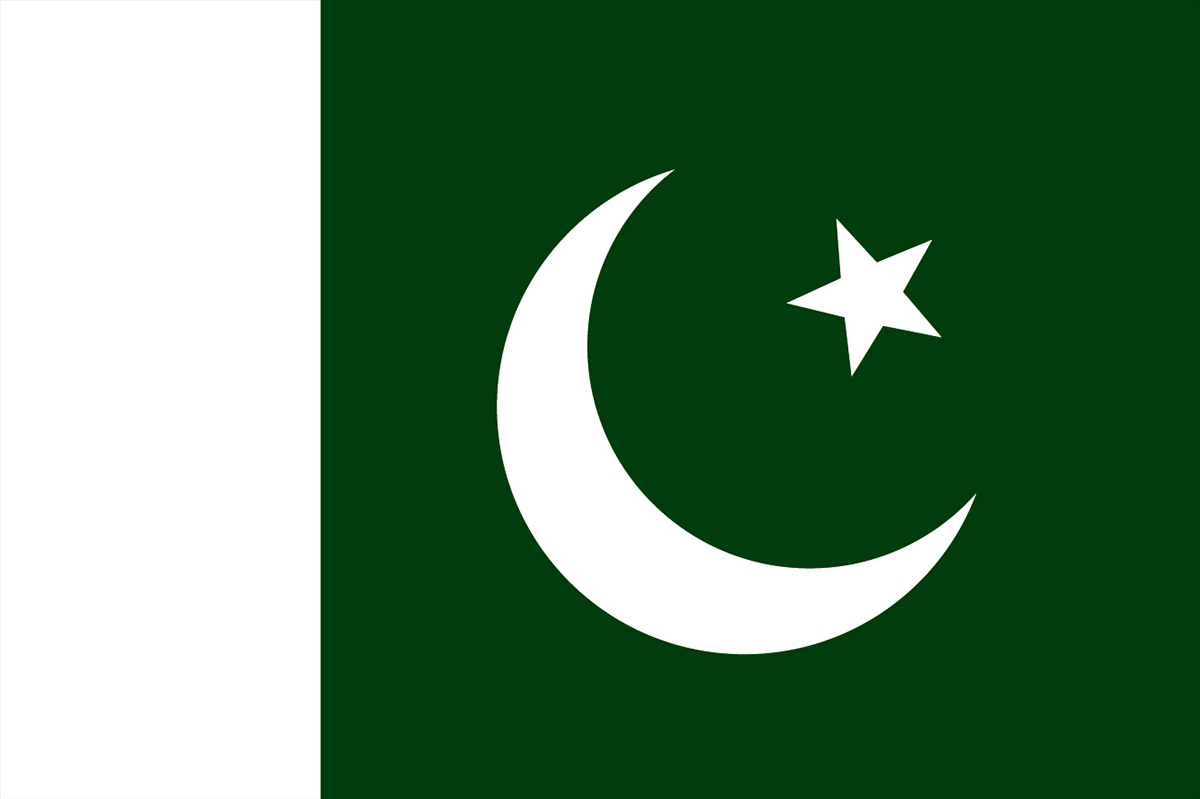 パキスタンの国旗 意味やイラストのフリー素材など 世界の国旗 世界の国旗