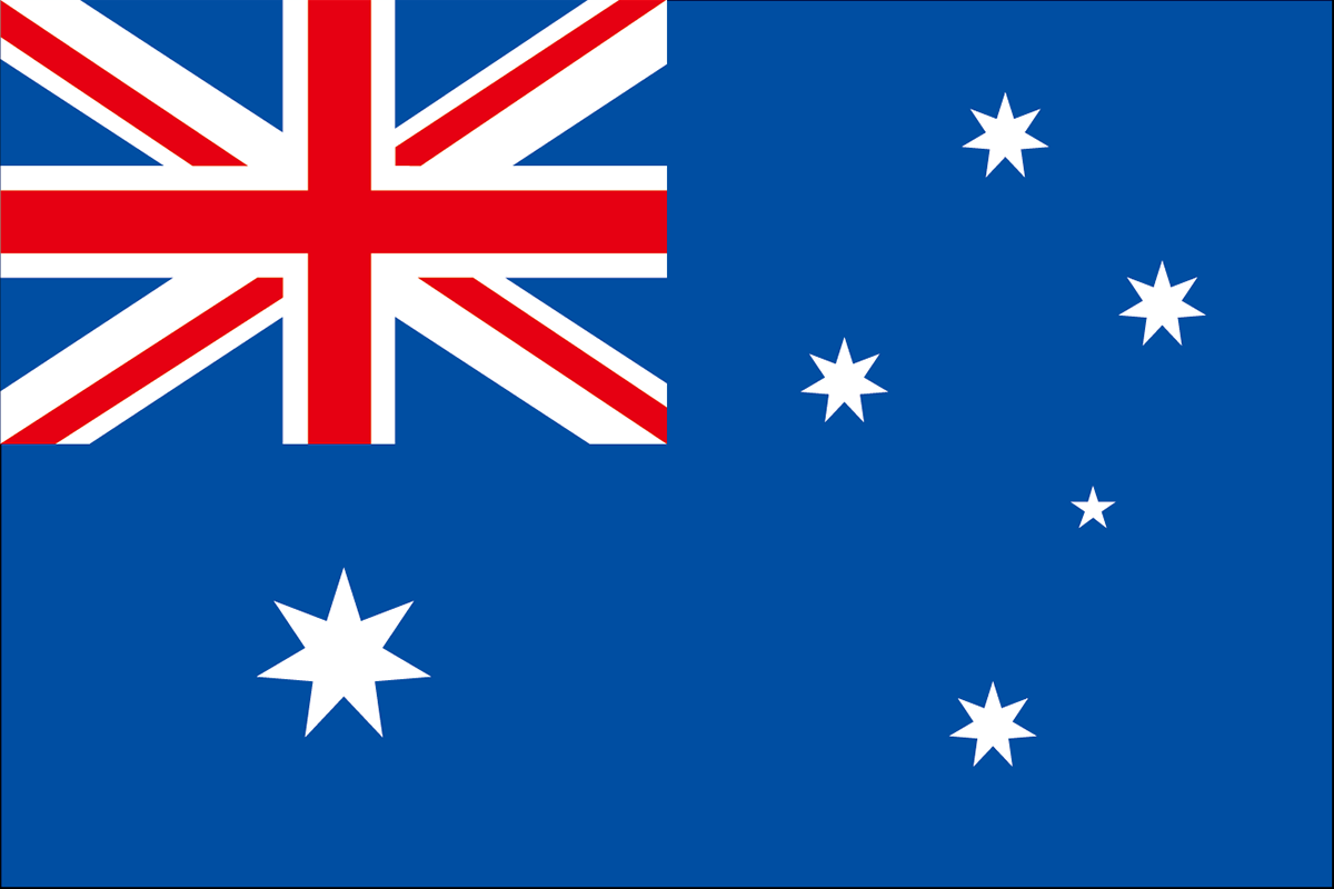 100 オーストラリア 国旗 イラスト
