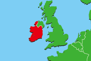 イギリスのフリー素材地図 世界地図
